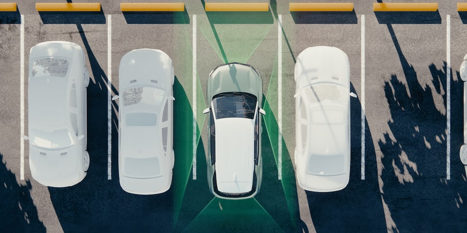 Vidéo de la fonctionnalité de vision périphérique HD du VUS compact Chevrolet Equinox 2025.