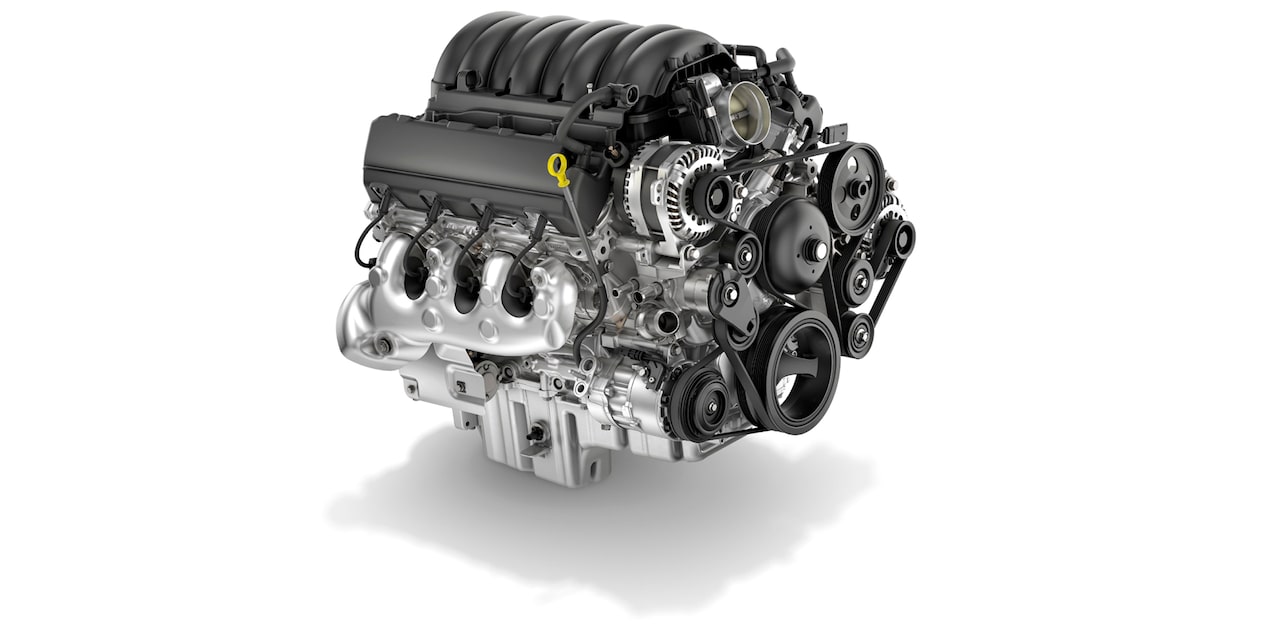 Moteur V8 à essence de 6,6 L du châssis-cabine Chevrolet Silverado 3500 HD 2025.