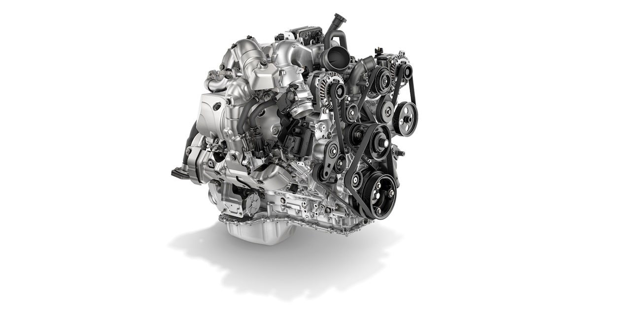 Moteur V8 turbodiesel Duramax de 6,6 L du châssis-cabine Chevrolet Silverado 3500 HD 2025.