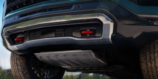 Close-up of the Front Underbody of the 2025 Chevrolet Tahoe SUV