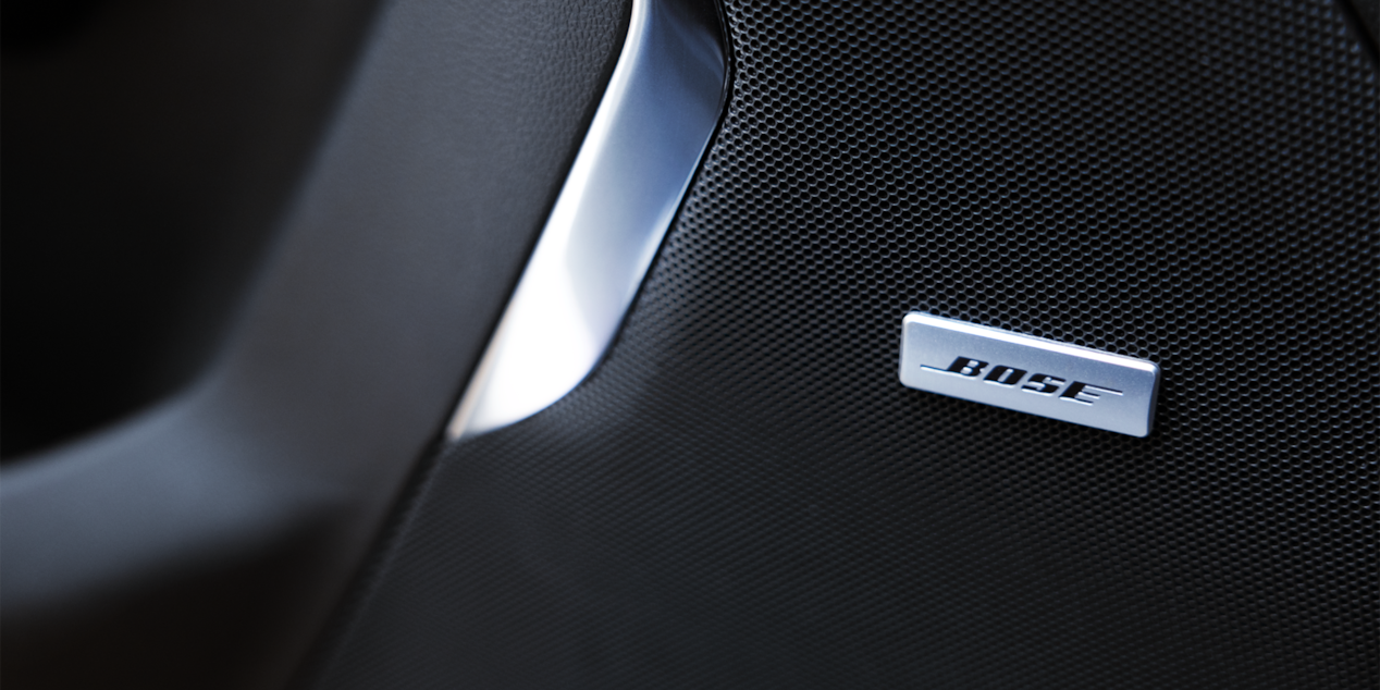 Close-up view of the Bose Speaker in the 2025 Chevrolet Tahoe SUV.