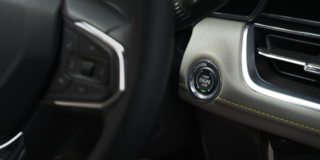 Engine Start Button Inside the 2025 Chevy Trailblazer