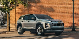 2026 Chevy Equinox Parked Near a Brick Wall in a Downtown