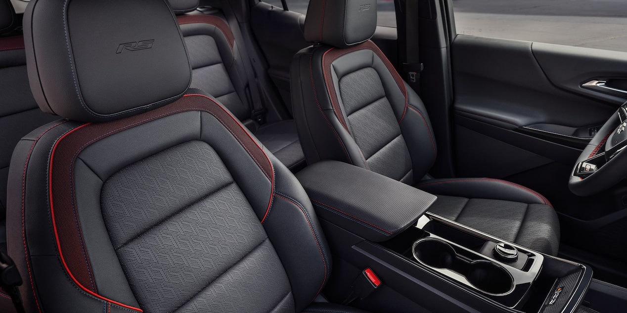 Comfortable interiors of the 2026 Chevrolet Equinox.