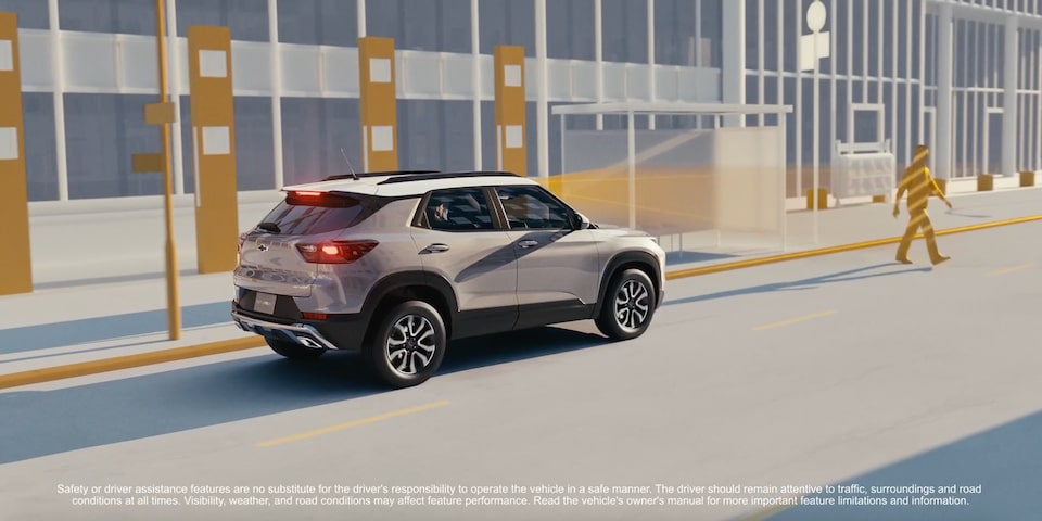 Chevrolet Trailblazer Safety Assist: Front Pedestrian Braking.