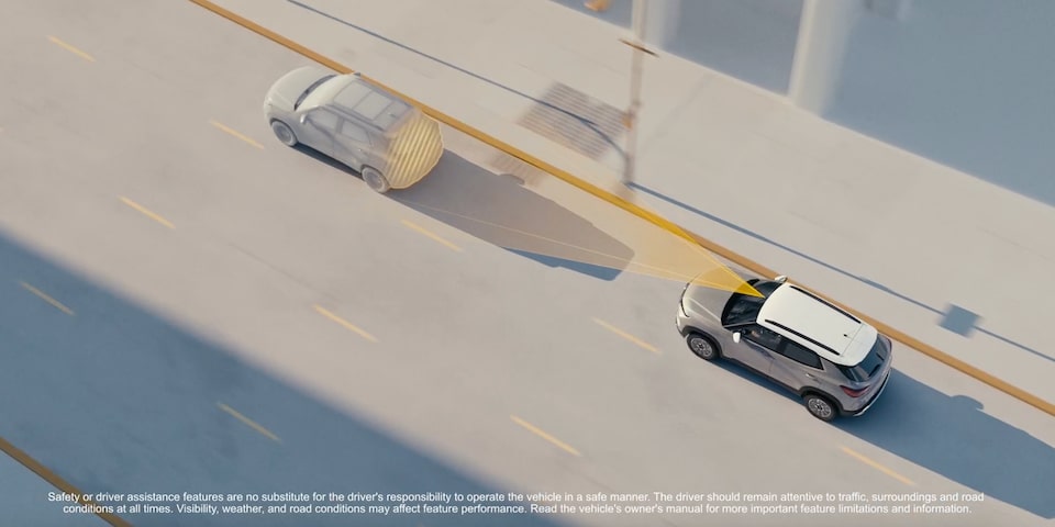 Chevrolet Trailblazer Safety Assist: Following Distance Indicator.