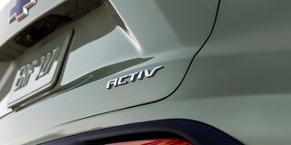 ACTIV Badging on the trunk of the 2026 Chevrolet Trax ACTIV trim.