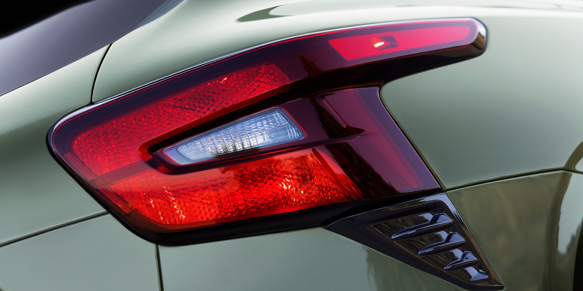 Close-up view of the Taillight on the 2026 Chevrolet Trax.