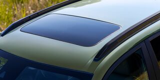 Birds Eye View of the 2026 Chevrolet Trax Sun Roof.