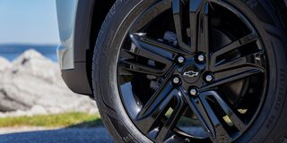 Close-up view of the Wheels of the 2026 Chevrolet Trax.
