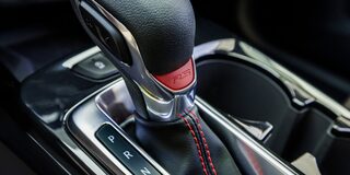 Close up view of the Gear Shifter inside the 2026 Trax.