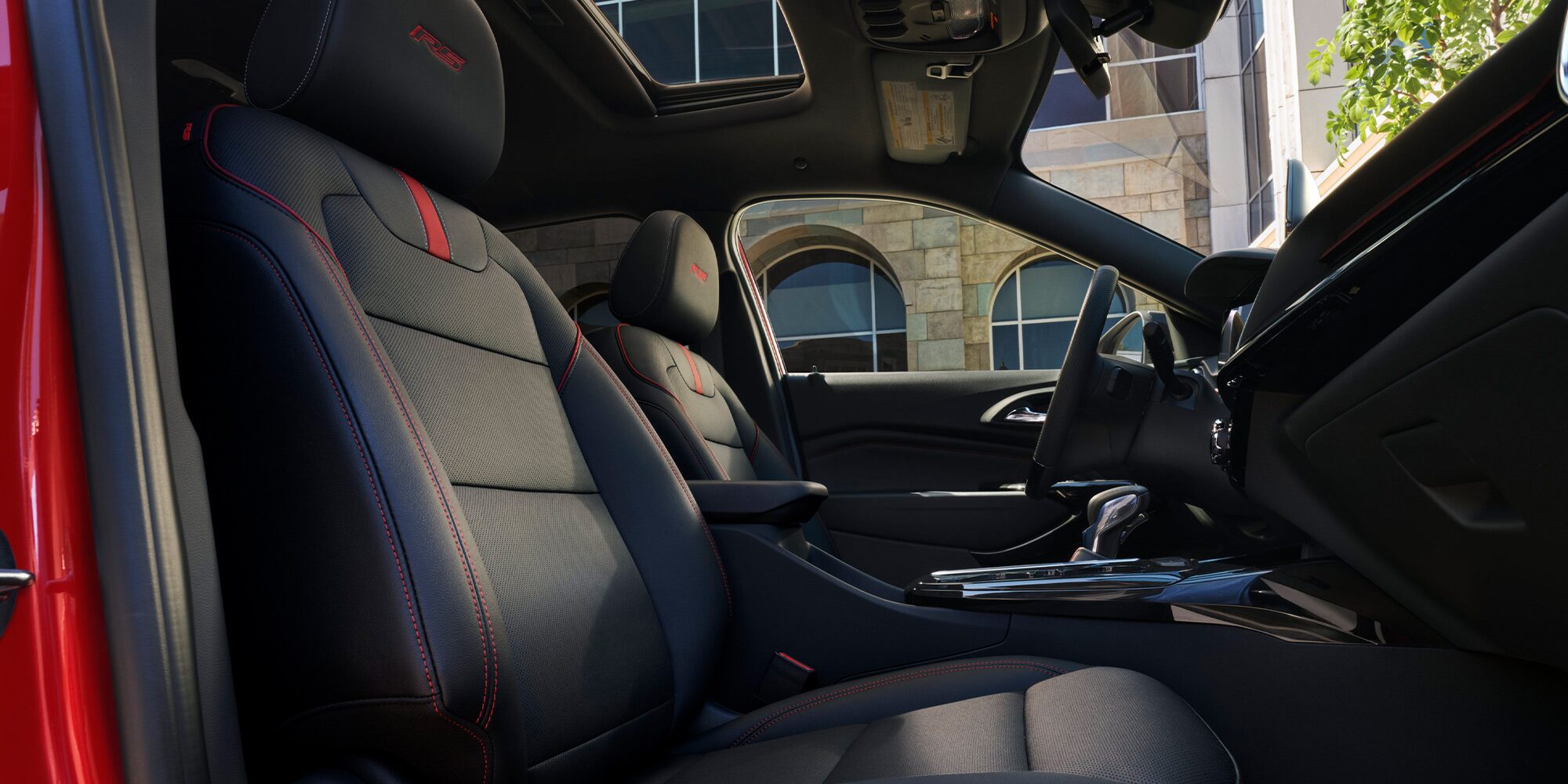 Side view of the Front Passenger's Seat inside the 2026 Chevrolet Trax.