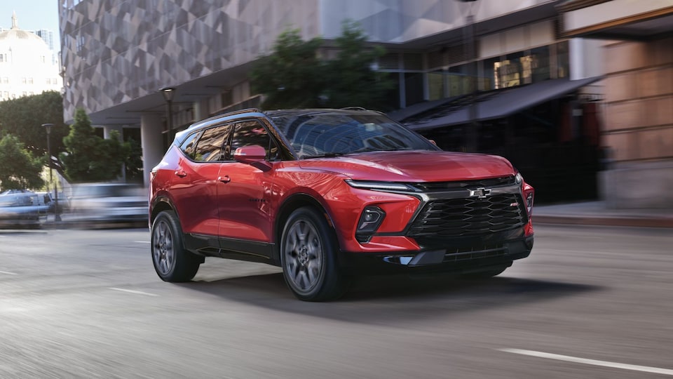 Version Chevrolet Blazer RS.