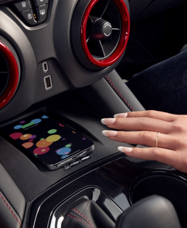 Technologie incluse dans le Chevrolet: Recharge sans fil.