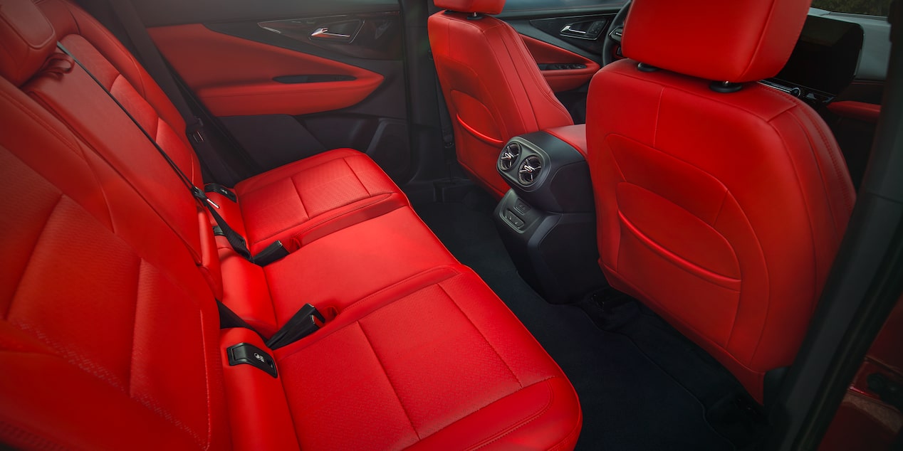 2026 Chevrolet Blazer EV second row seating.