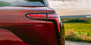 Close up view of the taillamp of the 2026 Chevrolet Blazer EV.