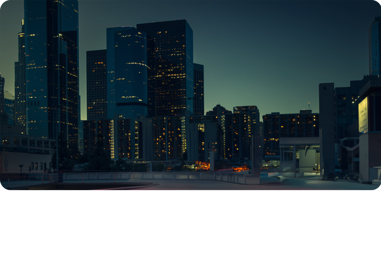 City buildings backplate for the 2026 Chevrolet Silverado LD.
