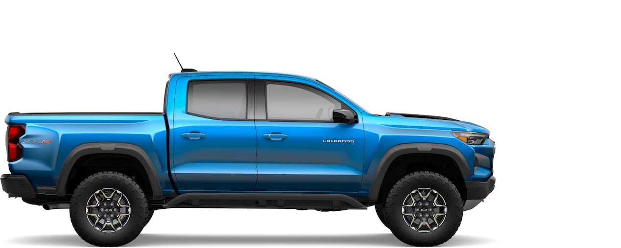 Side view of the Chevrolet Colorado.