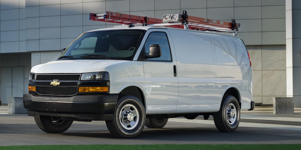 Fourgonnette utilitaire Chevrolet Express 2024.