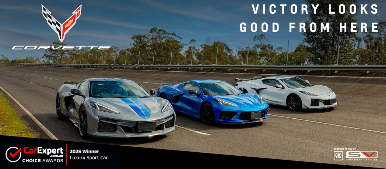 Corvette Range Packshot