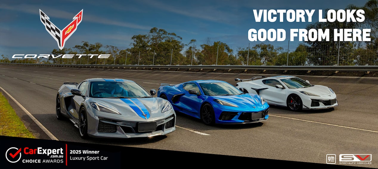 Corvette Range Packshot