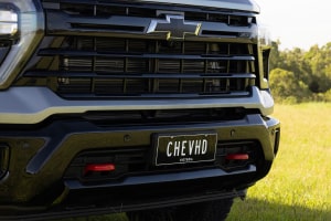 Silverado HD Red recovery hooks