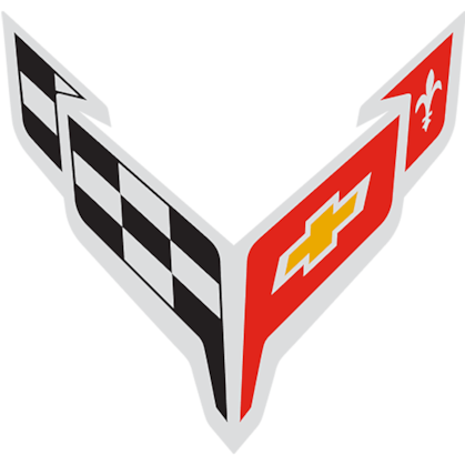 Corvette Cross-Flags Icon