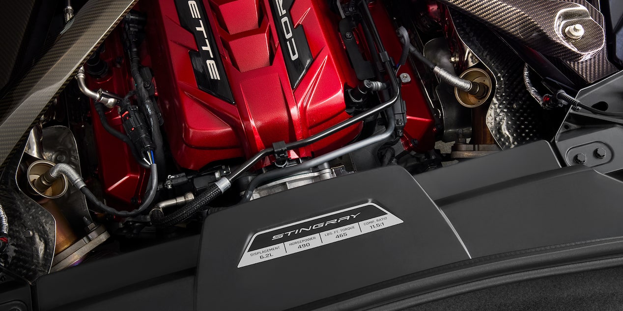 Corvette Stingray motor