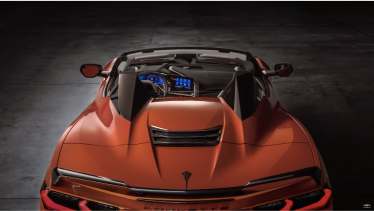 Jet Black Stingray interior