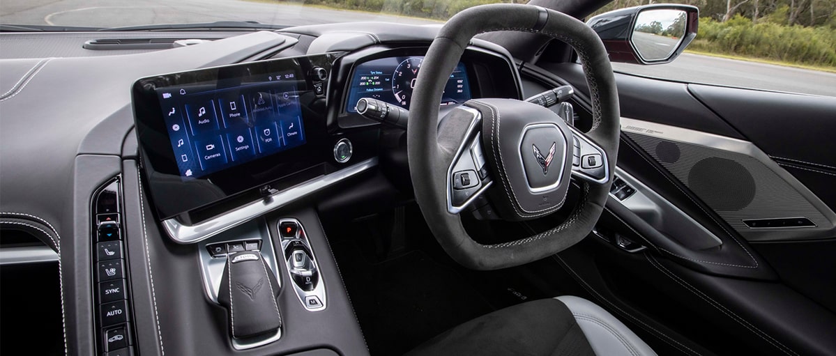 Jet Black Stingray interior