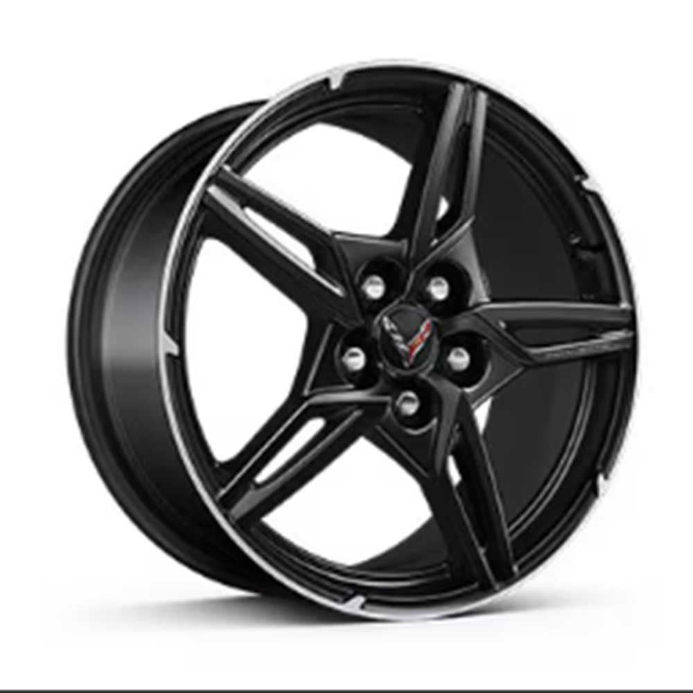 Carbon Flash painted aluminium wheel