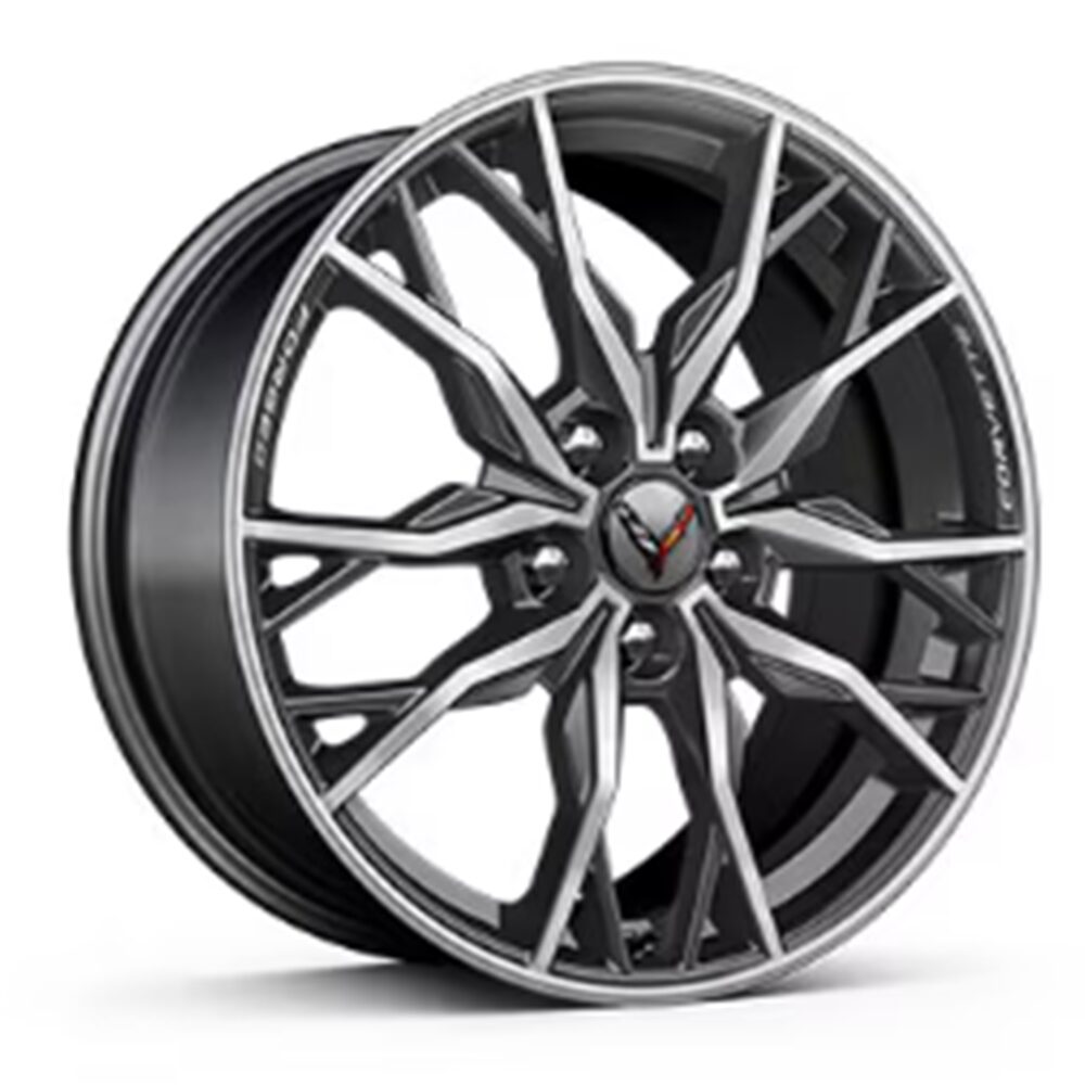 Bright Machined Faced Forged Aluminium Wheel