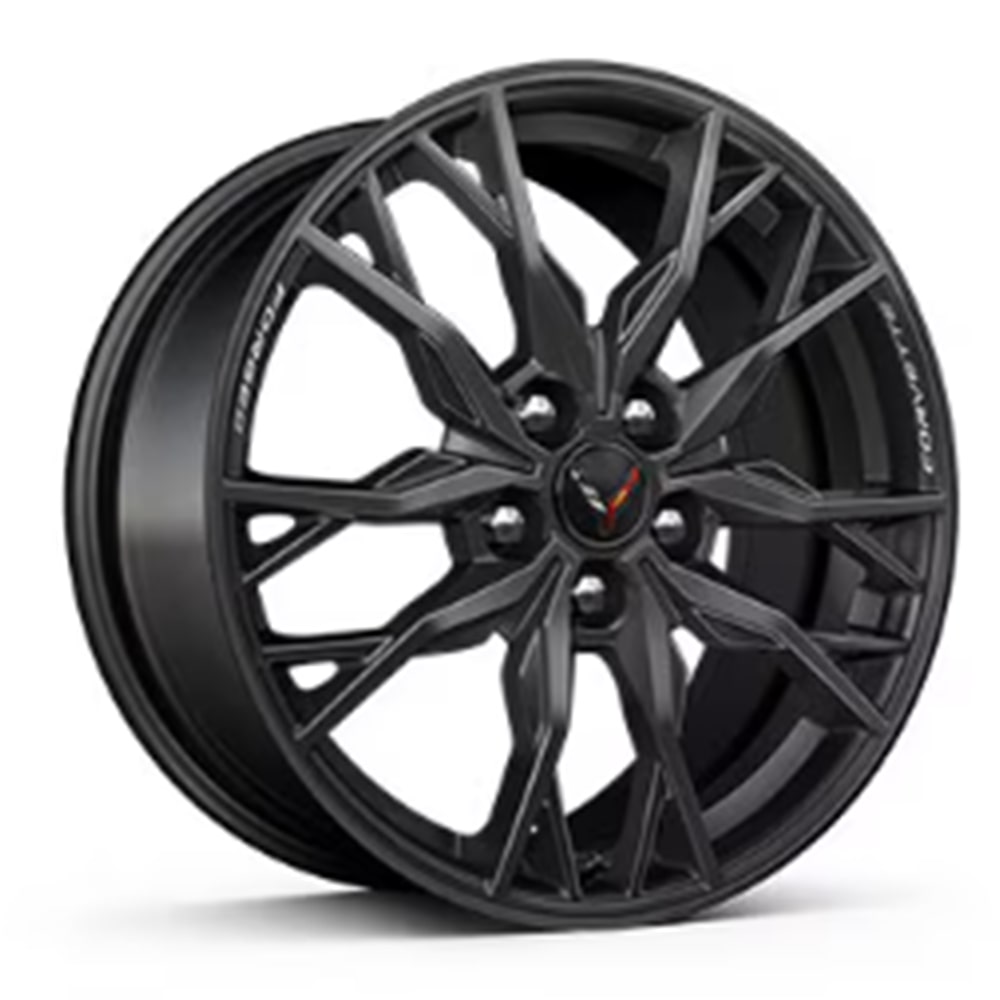 Gloss BLack 20-spoke Aluminium wheel