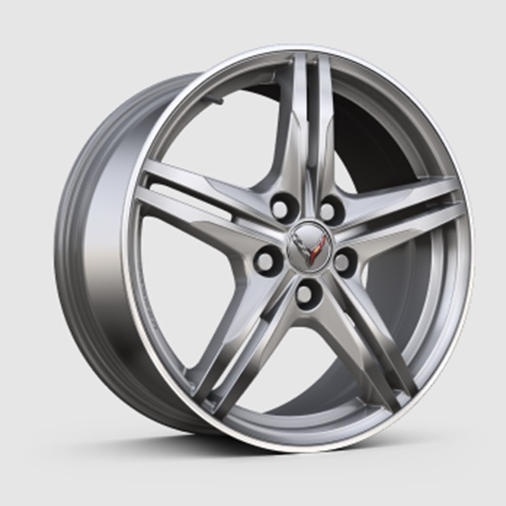 Bright Machined edge wheel