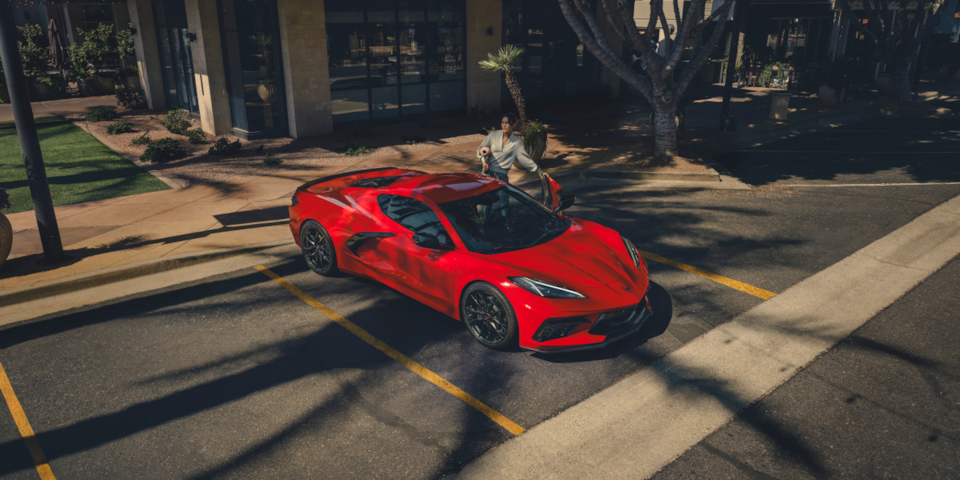 Torch Red Corvette Stingray