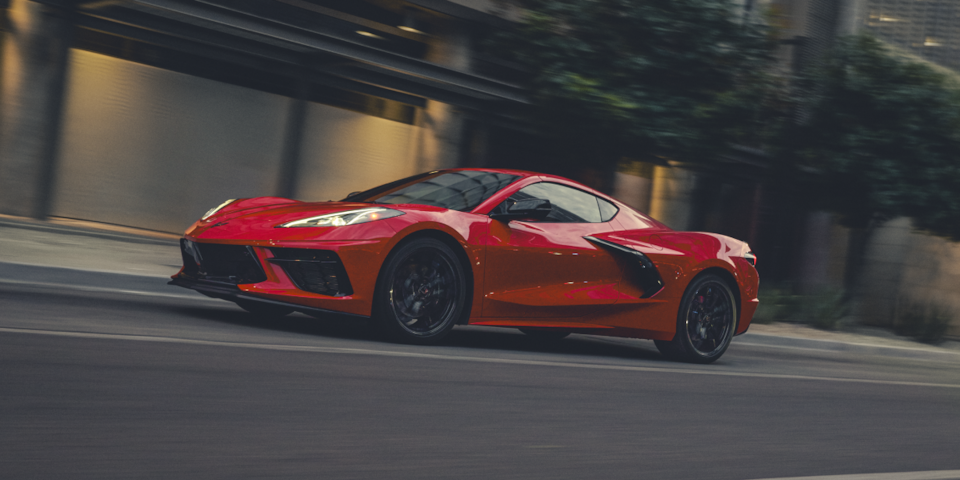 Torch Red Corvette Stringray City