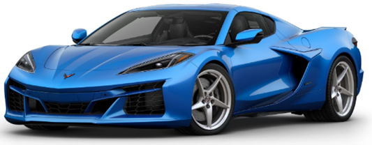 Riptide Blue Corvette E-Ray