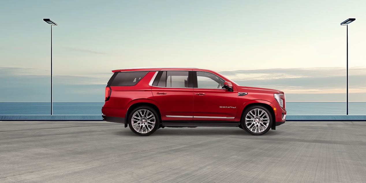 red side profile Yukon Denali