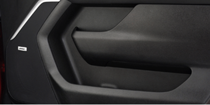 close up of bose sound system