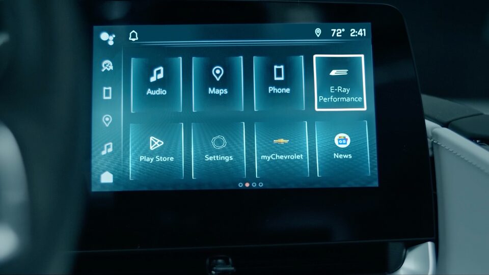 Video Thumbnail of The 2024 Chevrolet Corvette E-Ray Performance App