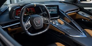 2024 Chevrolet Corvette E-Ray Interior Steering Wheel & Infotainment Display