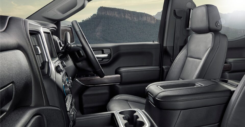2020 Silverado 1500 Pickup Truck Interior Dashboard View