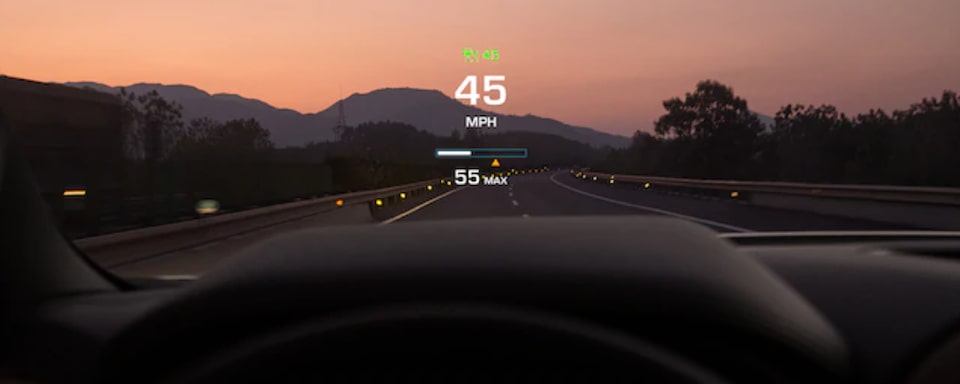 2020 Silverado 1500 Pickup Truck Heads Up Display