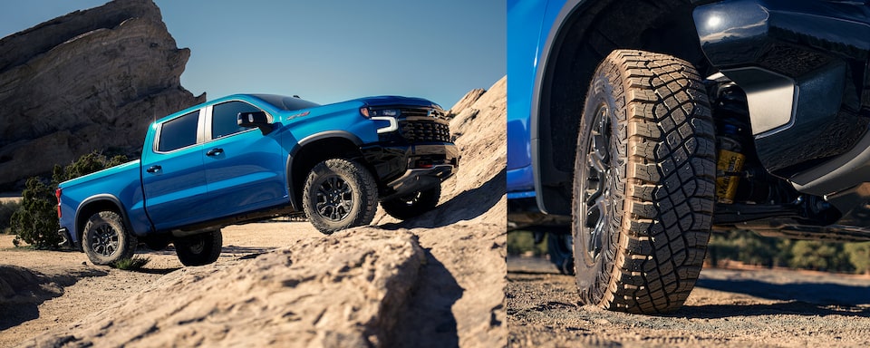 2022 Chevrolet Silverado 2023 Driving Over Rough Terrain