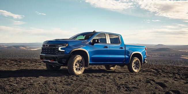 2023 Chevrolet Silverado ZR2 Truck Exterior Three-Quarters View