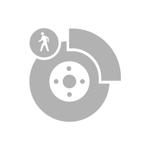 front pedestrian braking