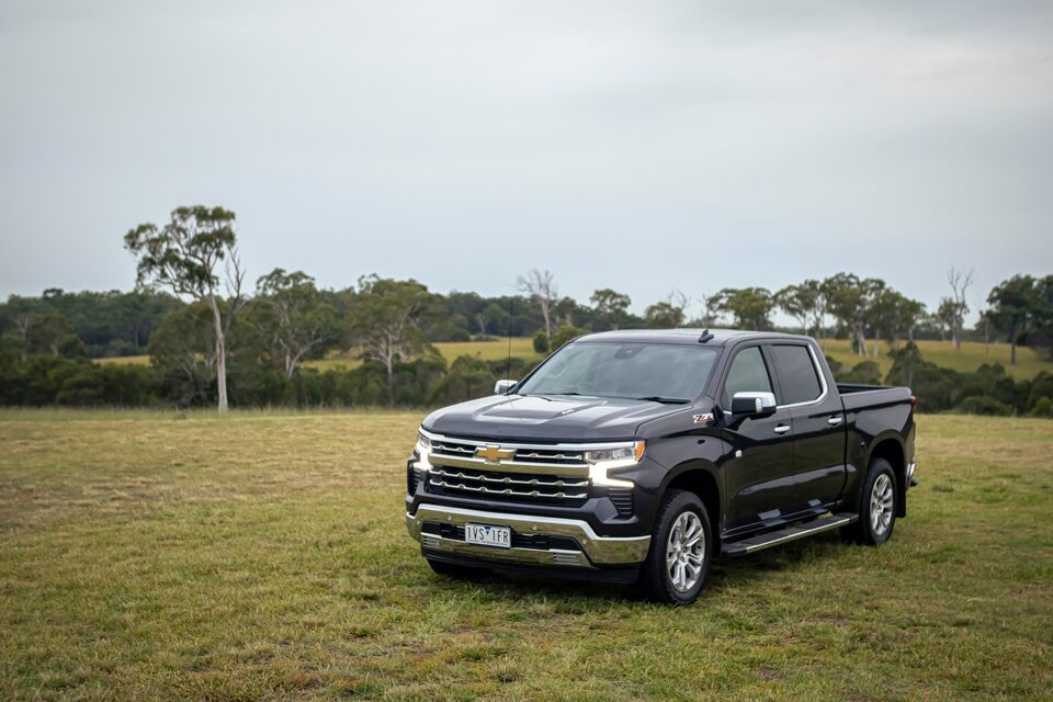 Chevrolet Silverado LTZ Premium black front