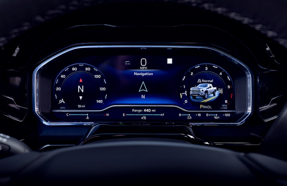 12.3-Inch Diagonal Driver Information Centre