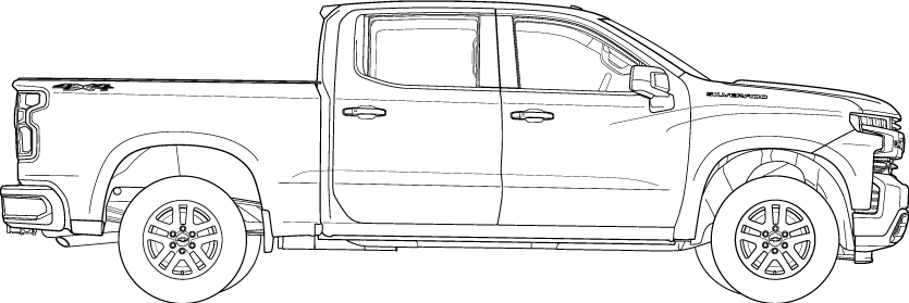 GMSV ZR2 Side View