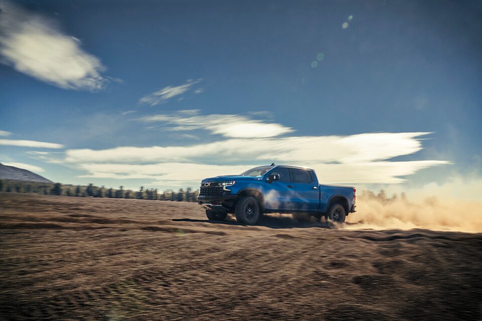 Silverado ZR2 Desert Shot